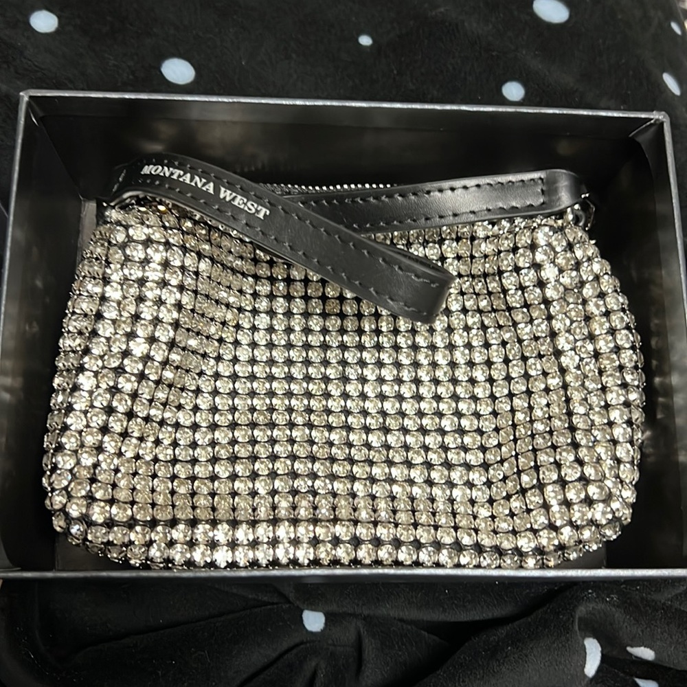 Montana West Crystal Crossbody